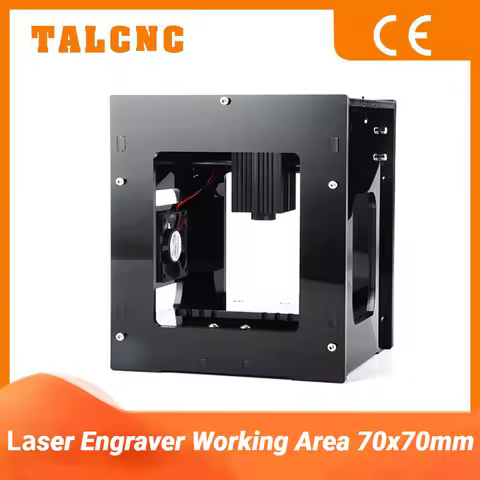 Laser Engraver Machine DIY USB Desktop Logo Mark Printer Cutter Mini Laser Carving Machine 70x70mm E
