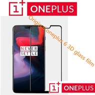 100% original oneplus 6Tglass 3D Full cover tempered glass  from oneplus company screen protector fo