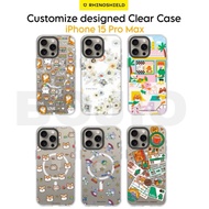 iPhone 15 Pro Max Case Rhinoshield Clear Case Customize Designed cover anti-yellowish