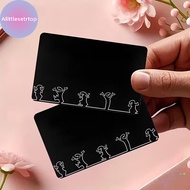 Alittlesetrtop La Linea Funny Anime Pattern Credit Card Sticker Used For EBT, Transportation, Keys, 