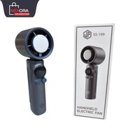 FAN SS‑199 199‑Speed Turbo Handheld Fan, Digital Display, USB Rechargeable Mini Cooling Fan