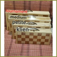 ❖ ♆ ▩ Narra Wood Chess Board tournament size