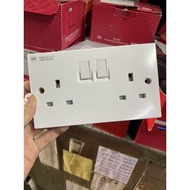 MIND 13A Double Switch Socket