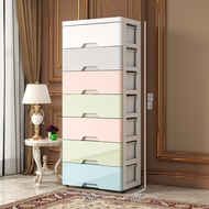 Salvo ตู้ลิ้นชัก กว้าง 50cm 7/6/5/4/3ชั้น ตู้เสื้อผ้า เพิ่มหนา ตู้ลิ้นชักพลาสติก มีล้อ เป็นมิตรกับสิ