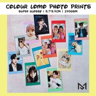 Black | Pastel Colour frame Lomo Card | LomoCard foto printing