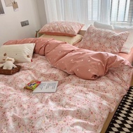 Set Vỏ Chăn Ga Gối Cotton Organic 100% Cotton Nhập Khẩu Cao Cấp 4 Món