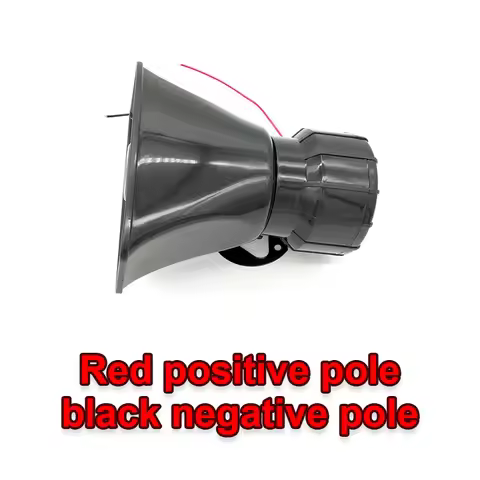 7-Sound Speaker Loud Car Horn Police Siren Air Horn Megaphone Tone Car Warning Alarm 12V 100W 130DB