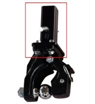 สลักล๊อก (ชุดลากเรือ) สลักเสียบล๊อก ปริ้นล๊อกหางลากเรือ ตะขอลากเรือ Tow Bar เหล็กชุบ หนา