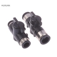 Huxuan Pneumatic Fitgs Quick Connector Air Pipe BUC Plastic Pipe Connector 4mm 6mm 8mm 10mm 12mm 14m