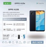 OPPO A15S  6+128 GB เซลฟี่มาสเตอร์ ของแท้ 100% smart phone Ram 6GB Rom 128GB 6.52"หน้าจอใหญ่ 4100mAh