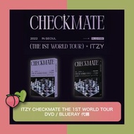 ITZY CHECKMATE WORLD TOUR DVD BLUERAY 專輯 小卡 周邊 代購