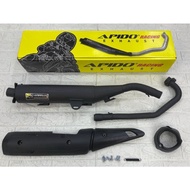 Yamaha LC135 V1 To V7 Exhaust standard Cutting Design Y15 With Exhaust Cover 28mm