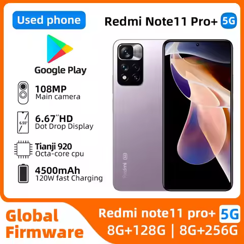 Redmi note 11 pro+ plus Android 5G Unlocked 6.6 inch 8GB RAM 256GB ROM All Colours in Good Condition