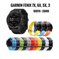 Garmin Fenix 7X / 6X / 6X Solar /5X / 3 / 3 HR 26mm Quick Release Band Strap 26mm