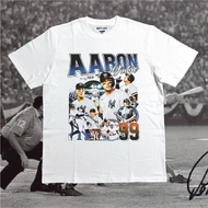 Aaron Judge NY Yankees Tshirt Heavyweight Cotton Combed 16s Kaos MLB Bootleg Vintage