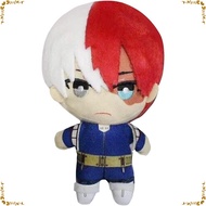 Anime MHA Plush Keyring Dolls Midoriya Izuku Todoroki Cosplay Figure Stuffed Toys Cute Plush Pillow 