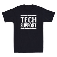 Elon Doge Tech Support Funny Quote Saying Gift Retro Men'S Short Sleeve T-Shirt