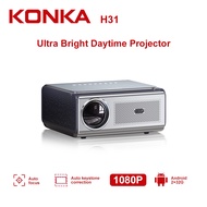 Konka/康佳 H31 HD 4K Android Projector 2+32G Auto Focus Portable HDMI Laptop Projector Home Theater 高清
