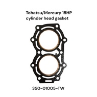 Tohatsu/Mercury 15HP outboard engine cylinder head gasket 350-01005-TW