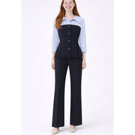 [EXPORTED PRODUCT] BLACK LIN3 FLARE PANTS