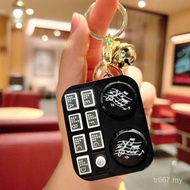 Popular dj Keychain Influencer Same Style Drive Player Music Keychain Creative Luminous Voice Music 