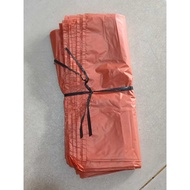 MERAH HD red plastic bag size 30X55 red plastic bag 30 X 55