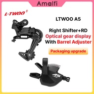 New ltwoo A5 Elite Shifter Groupset 9 Speed Groupset ltwoo 9 Speed Rd For MTB Bike Rear Derailleur