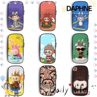 DAPHNE Pencil Cases, Cute Cartoon Large Capacity Labubu Pencil Bag, Gift Stationery Bag