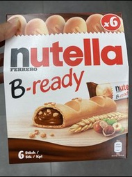 nutella 榛子朱古力手指餅 6條/1盒