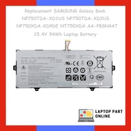 REPLAMENT SAMSUNG Galaxy Book NP750TDA-XD1US NP750TDA-XD2US NP750XDA-KD9DE NT750XDA AA-PBSN4AT 15.4V