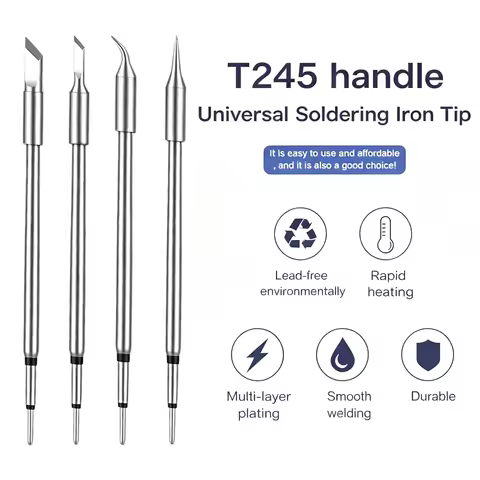JBC245 C245-KU I 2C K 3C IS Soldering Iron Tips, Compatible with T245 Soldering Station,Ideal for Re