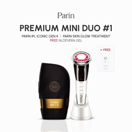 Parin Premium MINI DUO #1 PARIN ICONIC GEN4 & SKIN GLOW : หน้าสวย ผิวใส ไบร์ททุกส่วน กำจัดขน IPL และ
