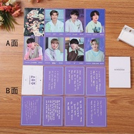 Sowoozoo 2021 Mini Photocard Mini Photo Cards Kpop BTS   Fan Collection Card Movie Cards 8th Anniversary Universe Card