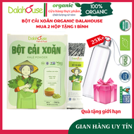 Bột Cải Xoăn sấy lạnh Dalahouse nguyên chất 100%- Cải Kale Dalahouse - Hộp 20 gói tiện lợi