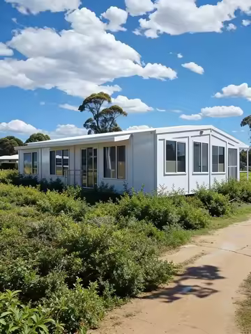 40ft Expandable Container House Customized Color 20/40ft Prefabricated Collapsible Container House P
