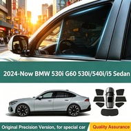 Car Sunshade For BMW 530i G60 530i/540i/i5 Sedan 2024 2025 2026 Visor Front Windshield Curtain Rear 