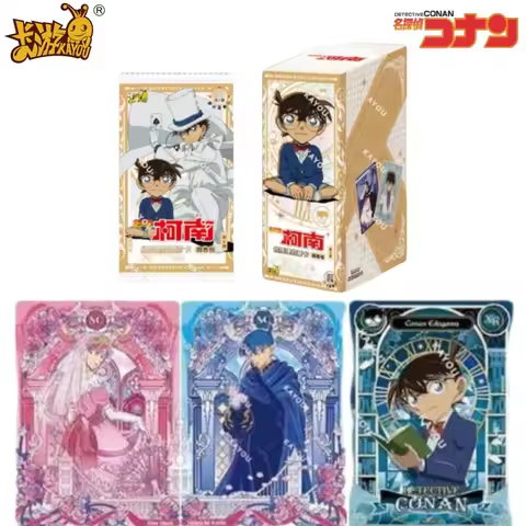 KAYOU Genuine Detective Conan Card Mystery Insight Pack Rare SC Card Anime Collection Cards Toys Gif