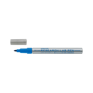 KOKUYO Research Lab Pen, Oil-Based Pigment Ink, Alcohol-Resistant, 0.6mm, Blue, PM-R100B