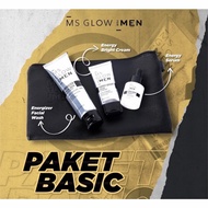 Paket Basic Ms Glow For Men / Ms Glow For Men / Ms Glow For Men