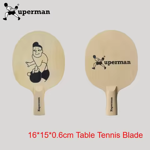 Xu Xin Superman 16*15*0.6cm Table Tennis Blade 1-Ply Wood Single PingPong Paddle Art Cmmemorative Ba
