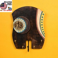 WH6 Hand Painted Wooden Key Holder - 5 keys (7×1.6×9.6)