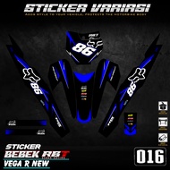 [CUSTOMIZED] NEWEST Yamaha VEGA R NEW MOTOR RBT BEBEK MODIF SUPERMOTO VIRAL 016 Sticker