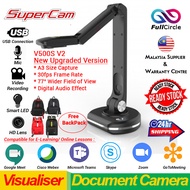 SuperCam V500S V2 Visualizer Ultra Portable Visualiser Document Camera Zoom Google Meet
