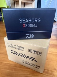 全新 Daiwa G800MJ Electric Reel 24年 Seaborg 電攪