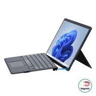 全城熱賣 - 適用於微軟Surface Pro 8 平板電腦七彩背光藍牙鍵盤皮套 帶筆槽