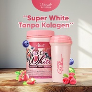 V’ASIA SUPER WHITE 400,000 MG - FORMULASI PENCERAHAN TANPA KOLAGEN + BIOTIN & ORAL SUNBLOCK