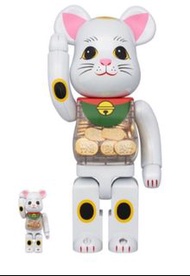 bearbrick be@rbrick 招財貓 小判 400%+100%