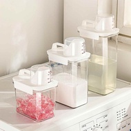 High quality plastic laundry detergent and softener container, Can be used to store grains, with lid