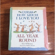 【Ready Stock】Guess How Much I Love You All Year Round #Four Season Picture Books (4 books box set)