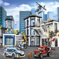 🔥X.D Block Toys Compatible with Lego60104City Police Series Bulldozer Robbing Bank Assembling Building Blocks Boys Lego